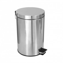 LIXEIRA EM AÇO INOX COM PEDAL